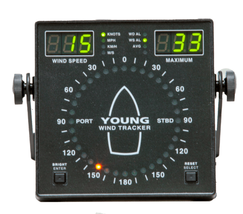 Marine Wind Tracker Display
